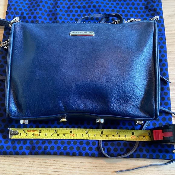 Rebecca Minkoff Blue Leather Crossbody Bag - Picture 8 of 13